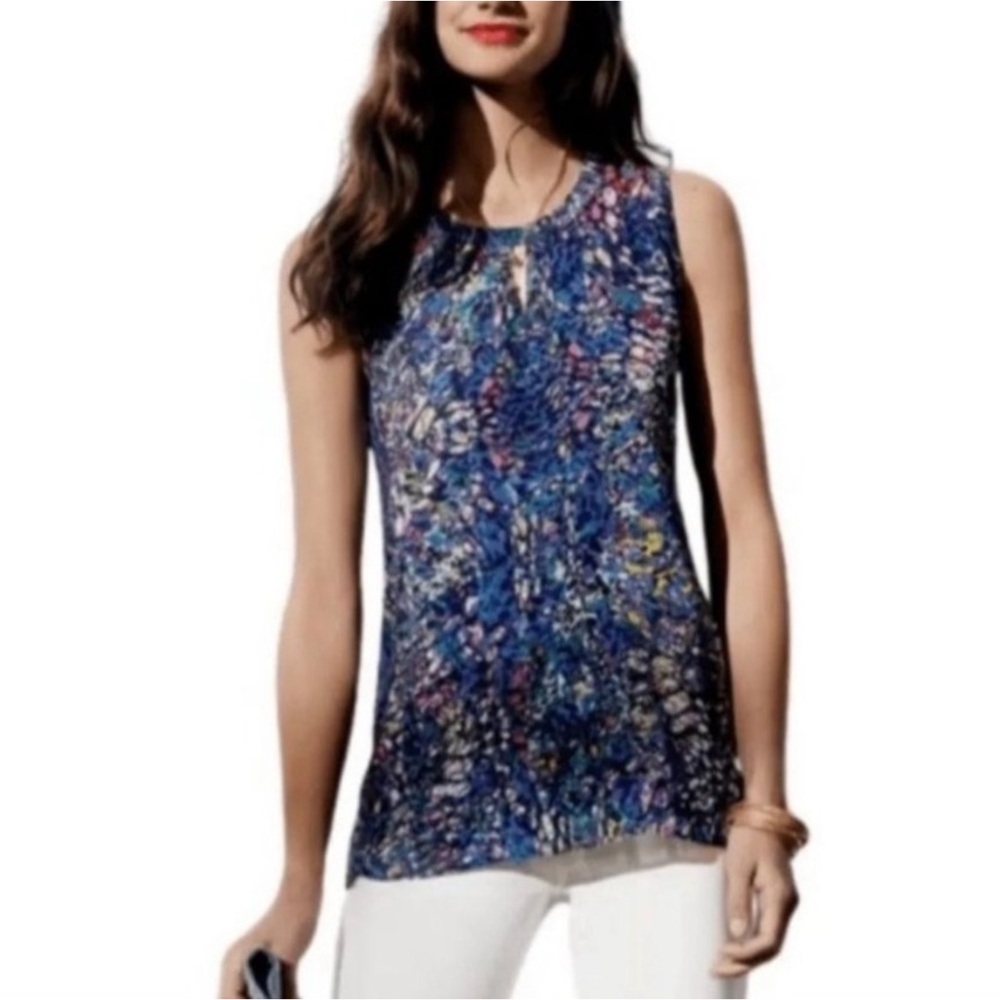 Cabi Stained Glass Keyhole Sleeveless L